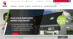 Desktop Screenshot of maisoncastor.com